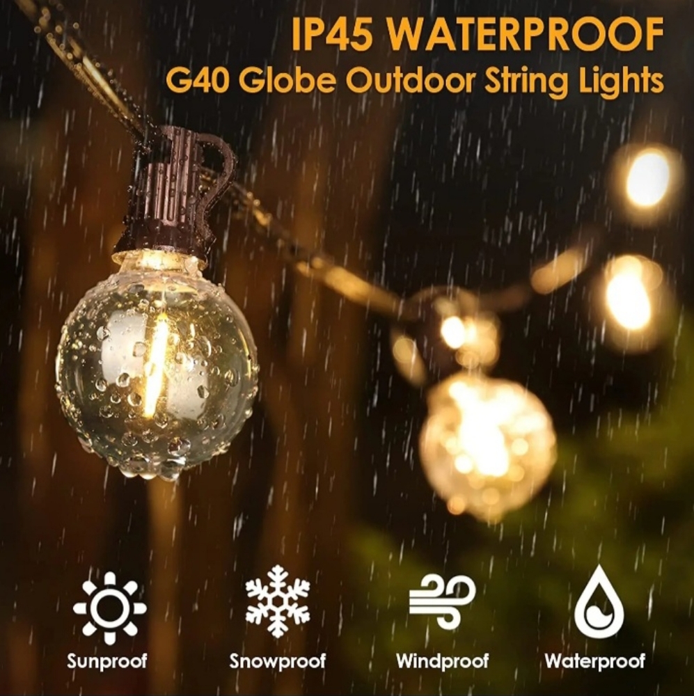 LED outdoor string lights - Picture 6 of 12